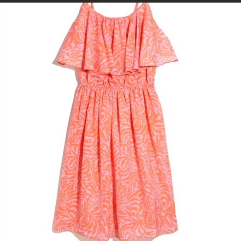 NWT Lilly for Target jungle orange dress